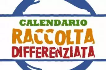 Raccolta differenziata. Ecocalendario Mar 2026 / Feb 2027